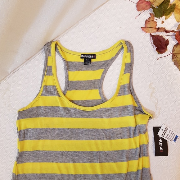 IMPRESS Tank Top Cotton Long Dress NWT - Picture 4 of 5